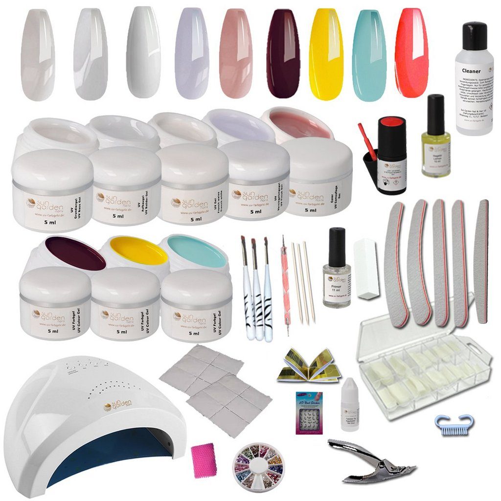 SUN GARDEN NAILS Starlight UV Gel Set